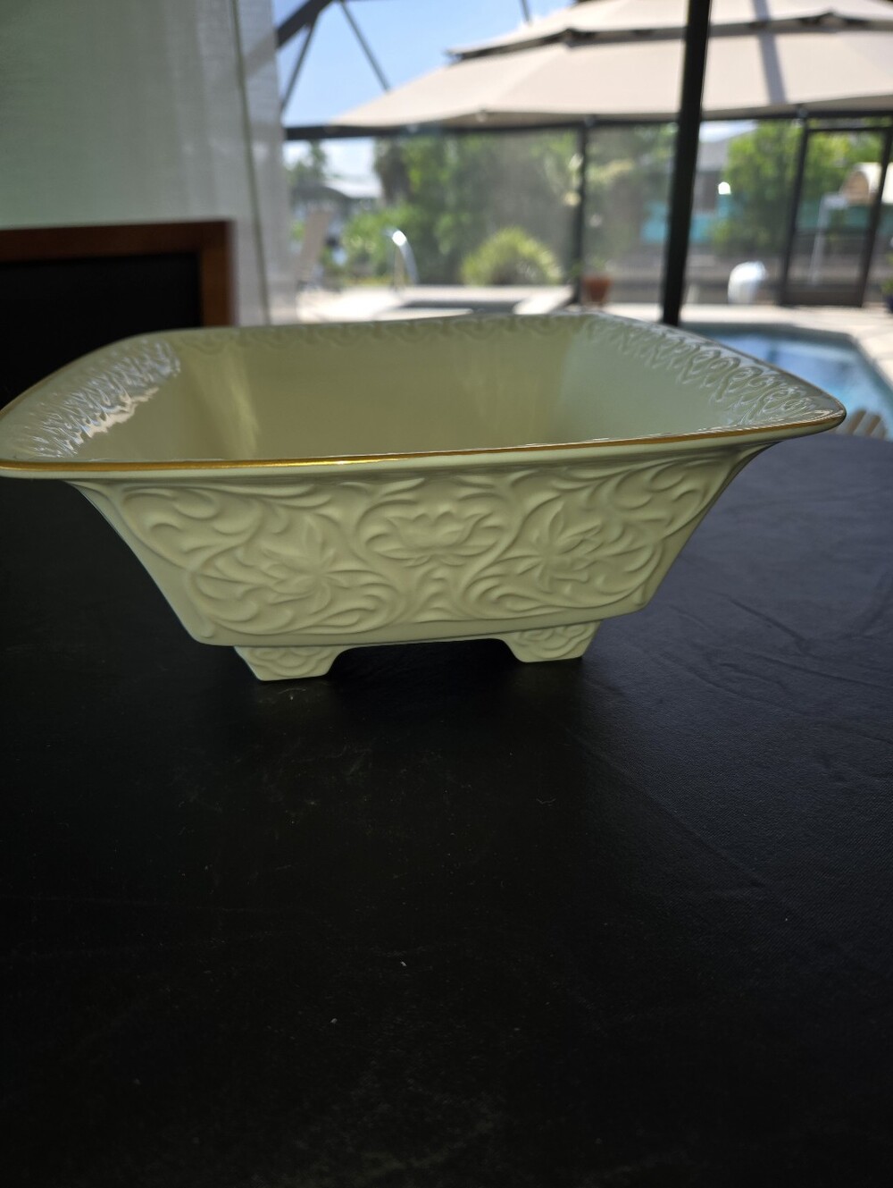 Lenox Vintage 9" Square Bowl